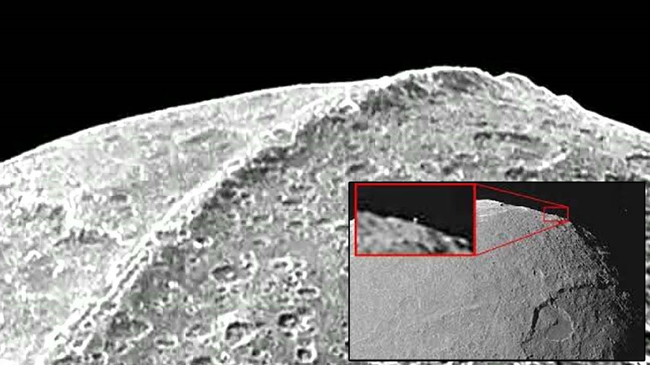 ¿Es la luna Lapetus un satélite artificial? Impresionantes evidencias