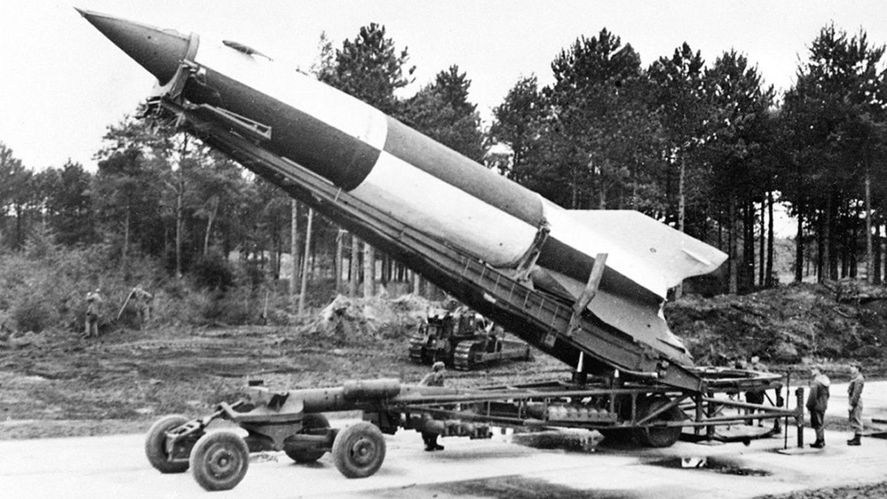 Un cohete inventado por los nazis fue la primera máquina que llegó al espacio