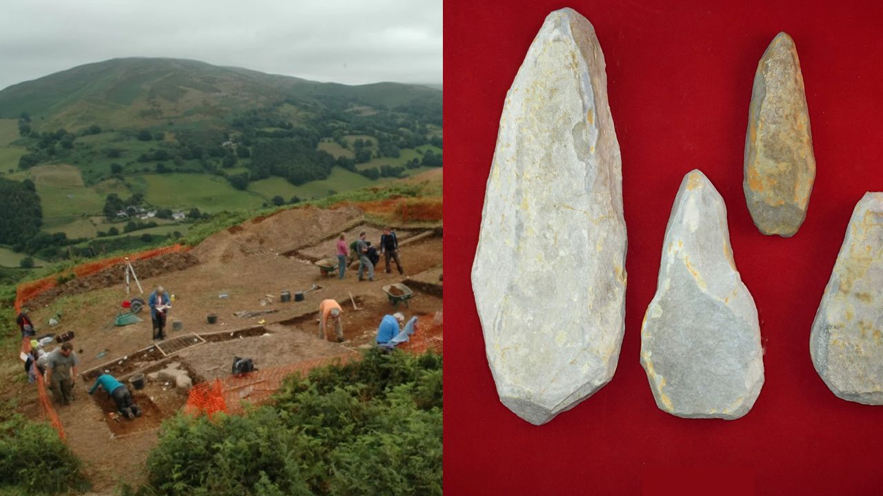 Hallan herramientas de piedra en un yacimiento de la Edad del Bronce