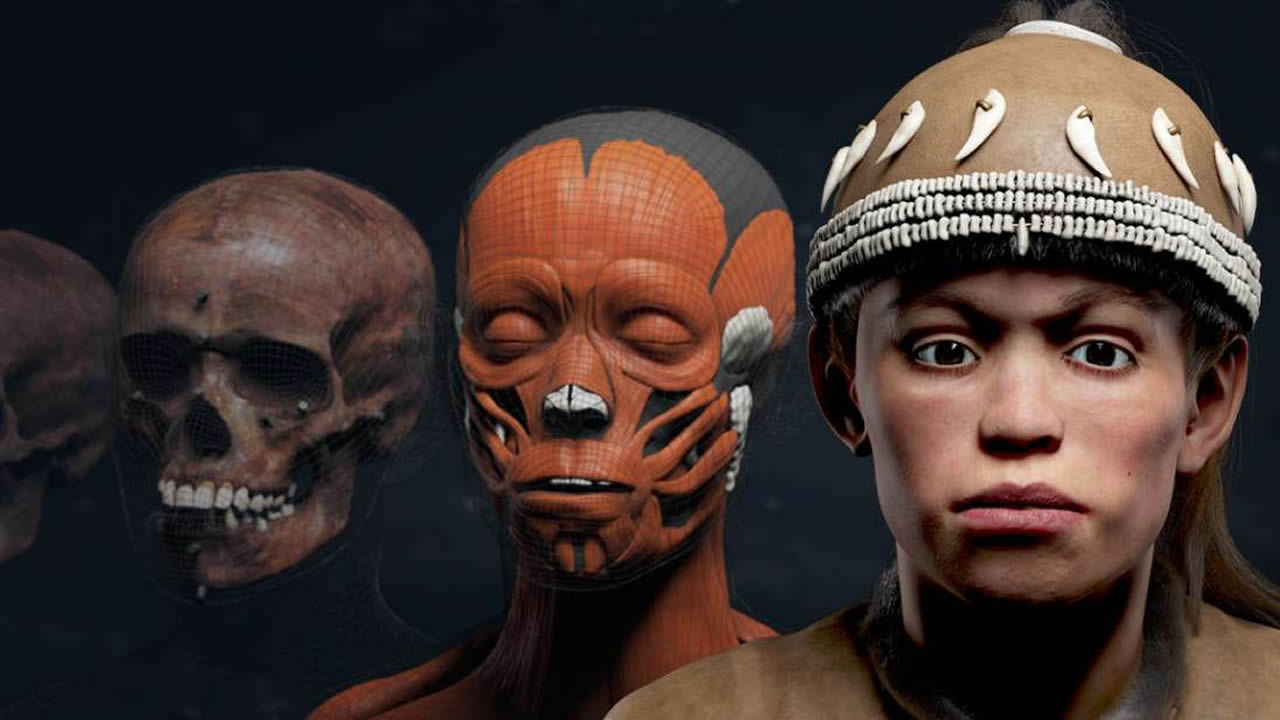 Estos son los rostros de 30.000 años de algunos de los primeros niños en Europa