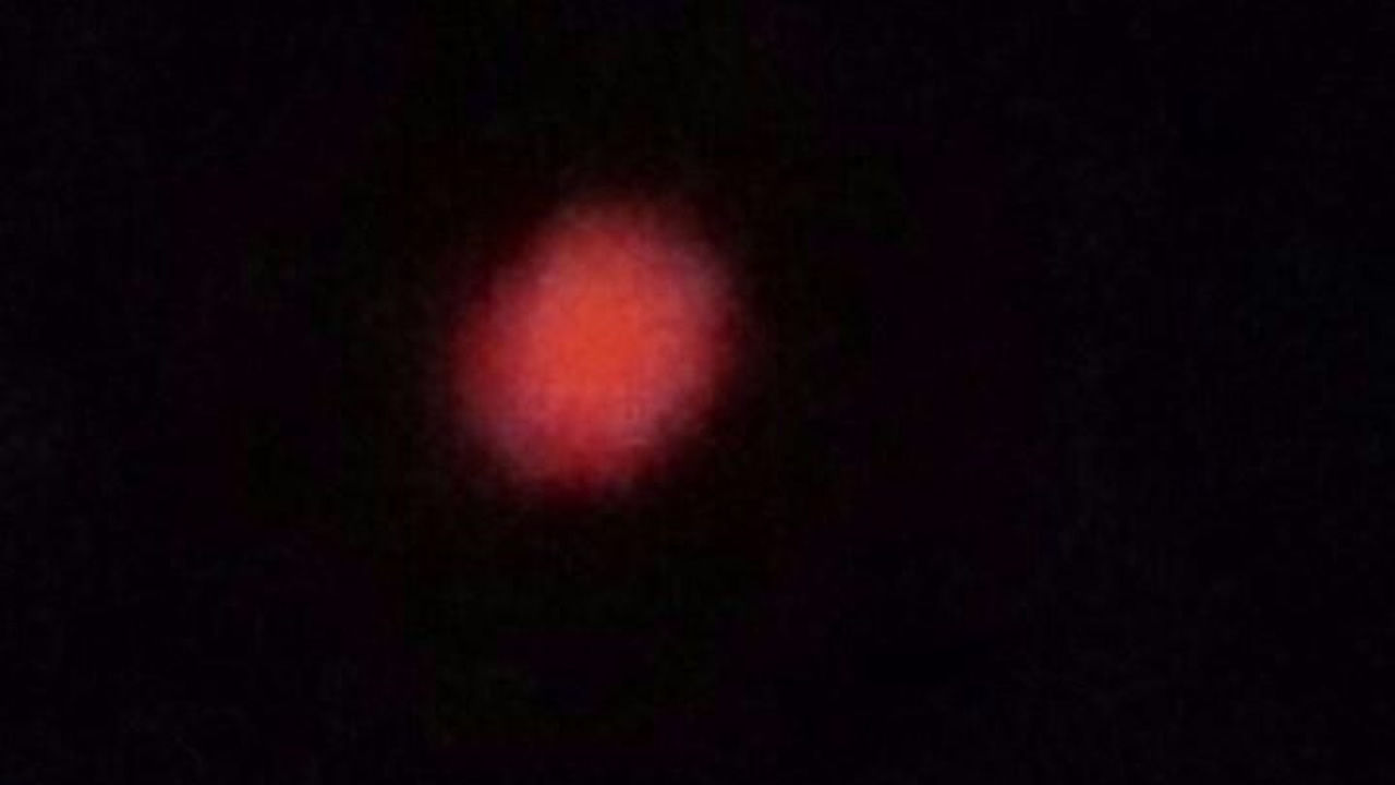 Objeto circular luminoso reportado en cielo de Salta antes de un temblor