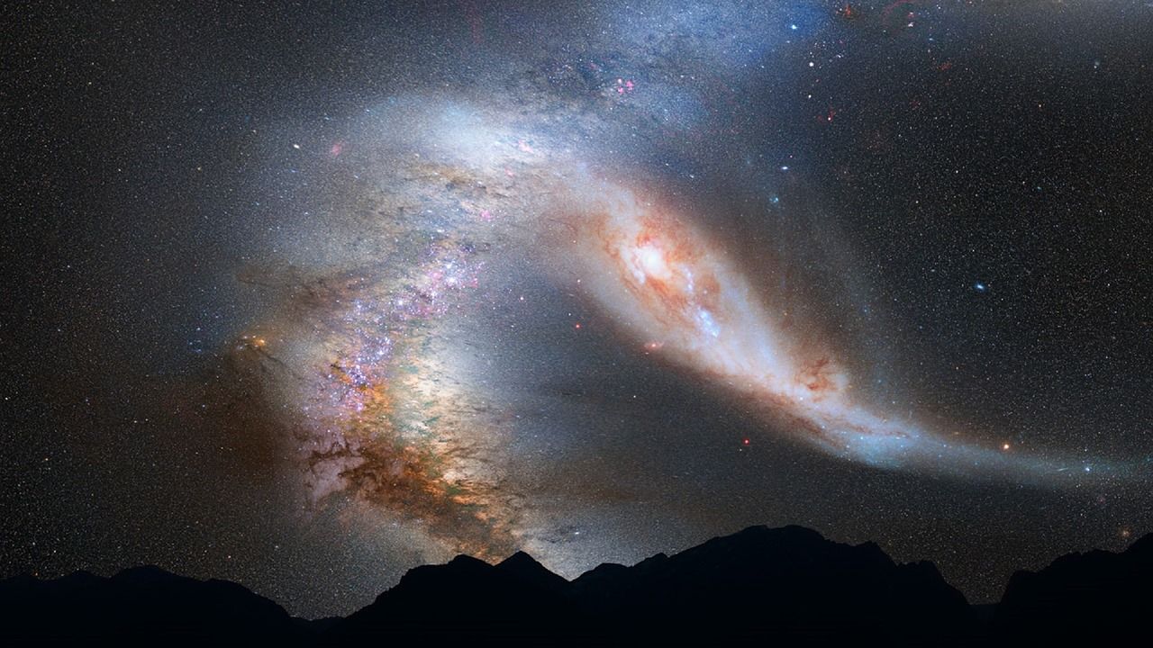 Hallan galaxias enanas orbitando una galaxia mayor, como planetas orbitando una estrella