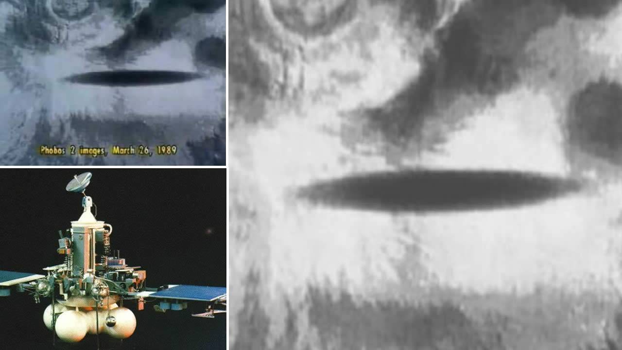 ¿Qué es lo que fotografió la sonda Phobos II antes de desaparecer sobre Marte?