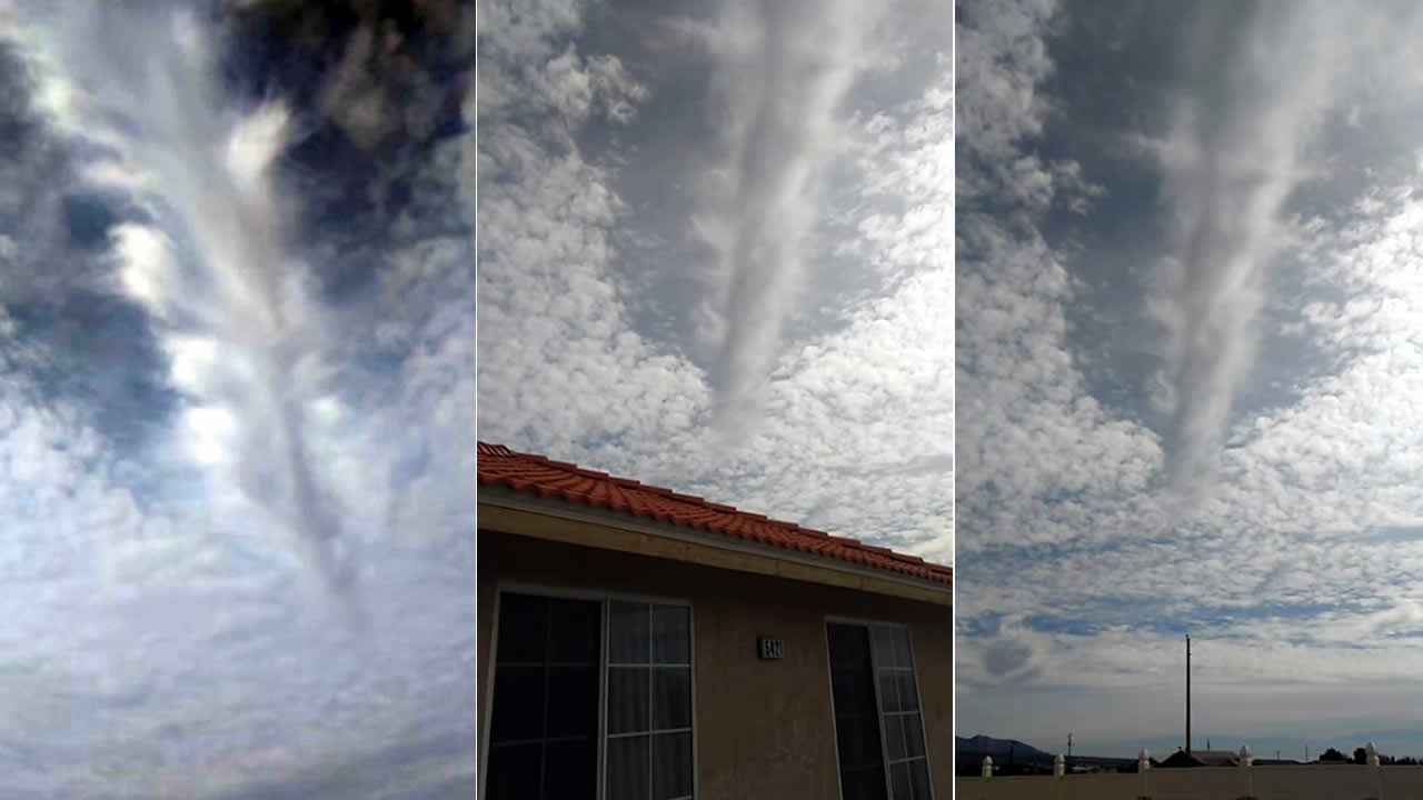 Reportan una «rasgadura en las nubes» y un extraño ruido en Nevada, EE.UU.