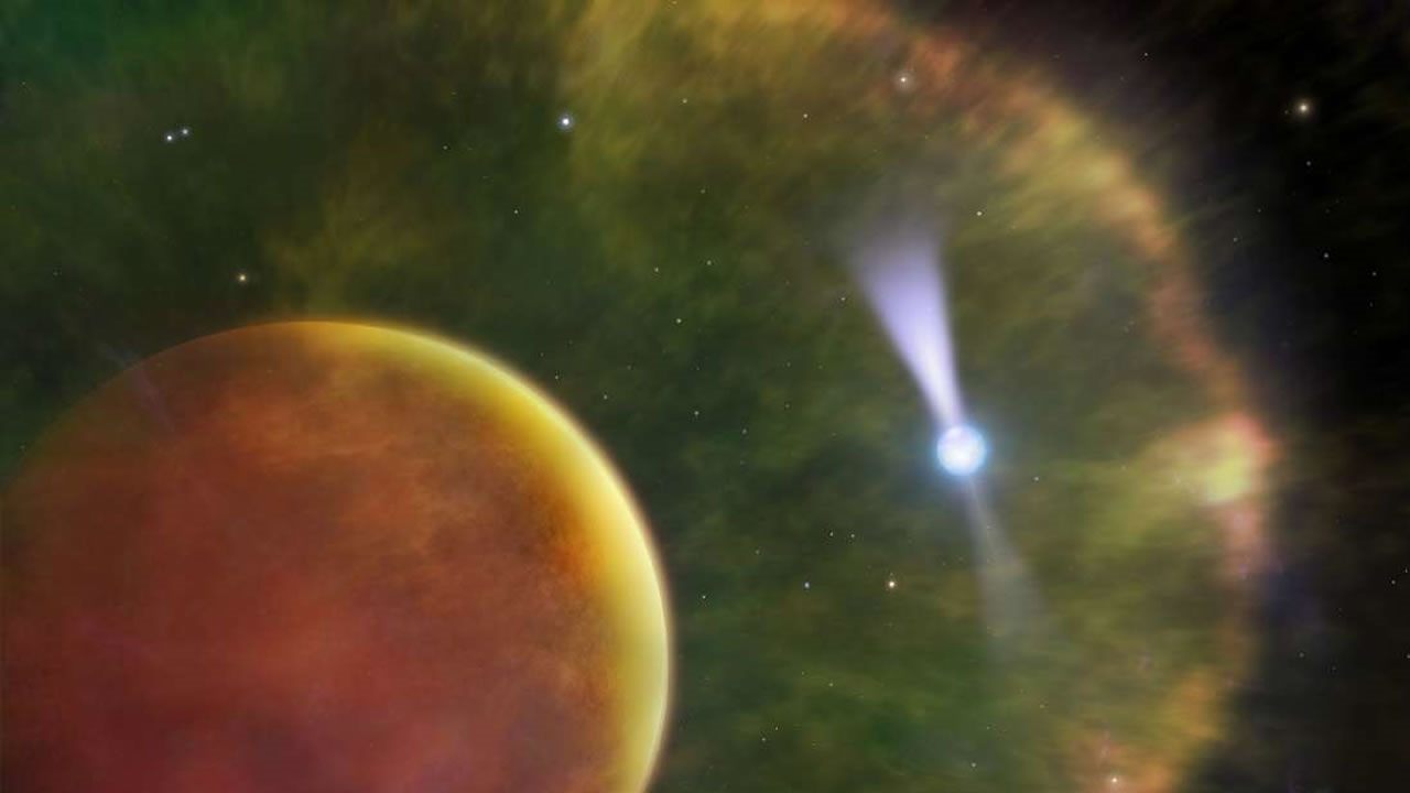 Astrónomos observan un púlsar «de cerca» con un detalle nunca antes realizado