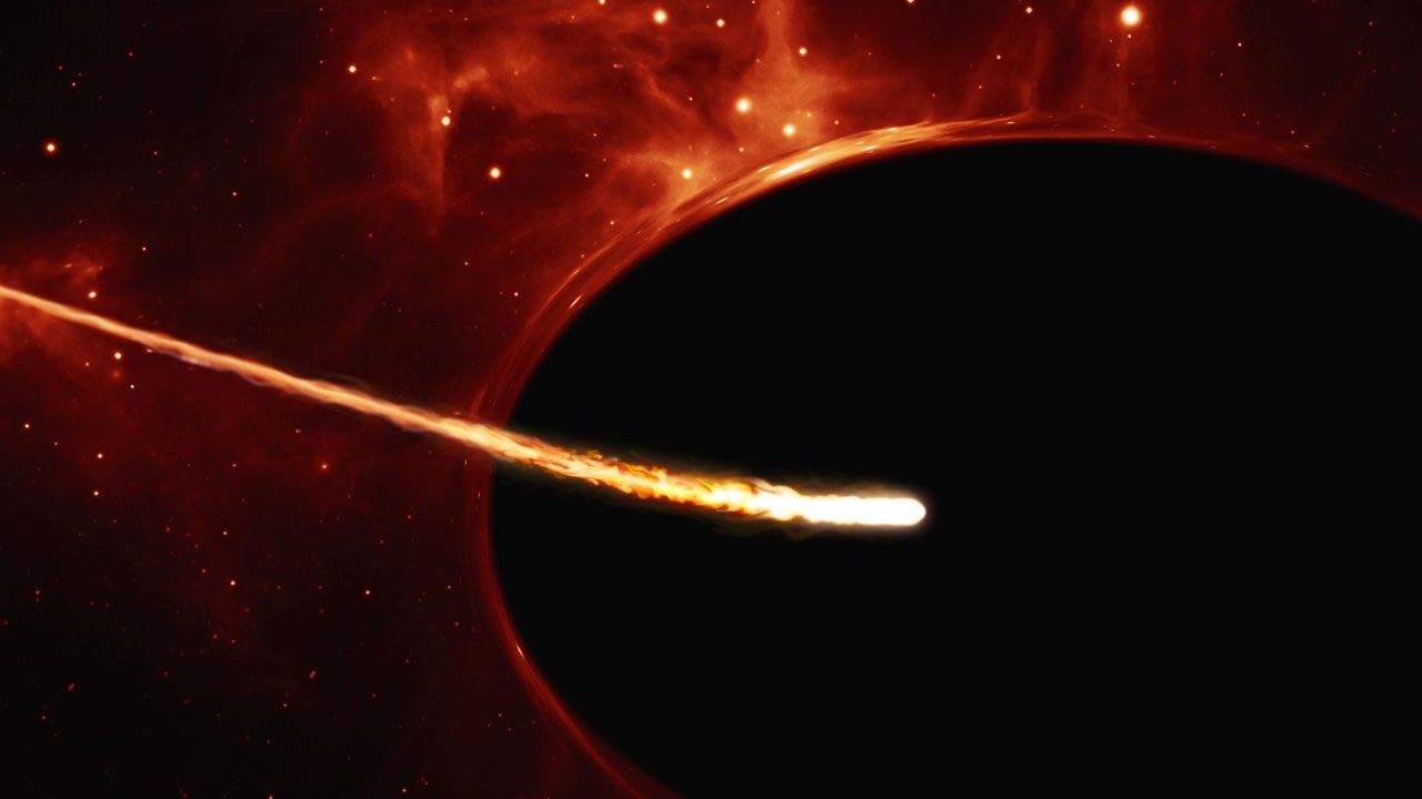 Hemos descubierto qué sucede cuando un agujero negro devora una estrella