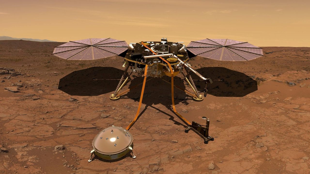 NASA ha lanzado la nave InSight para ver cómo es Marte por dentro