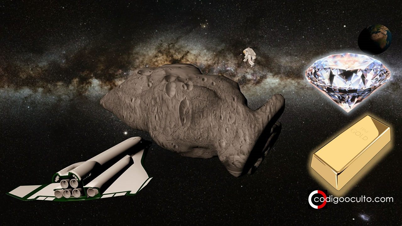 ¿Quieres ser Trillonario? Científicos revelan cómo minar asteroides