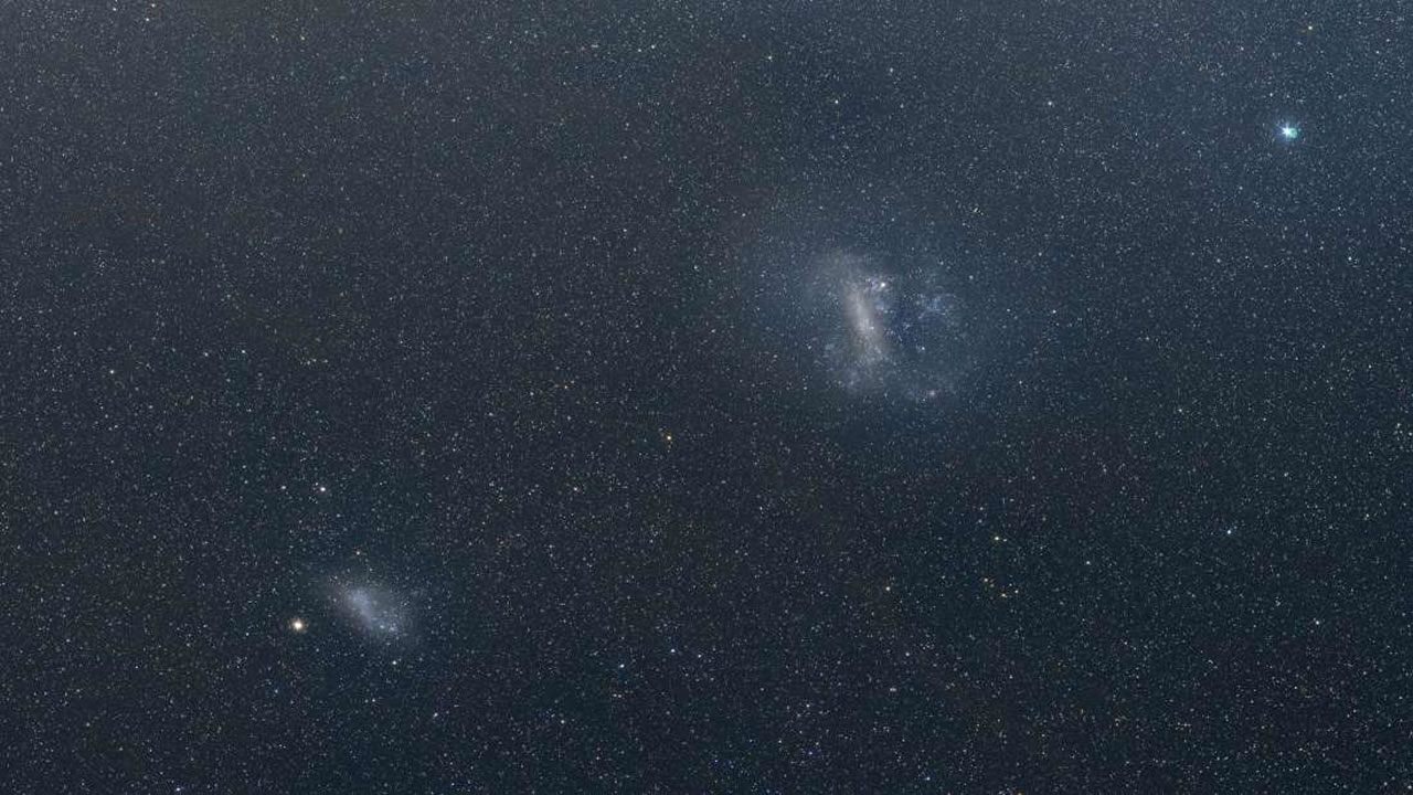 Una galaxia oculta ha sido encontrada orbitando nuestra galaxia Vía Láctea