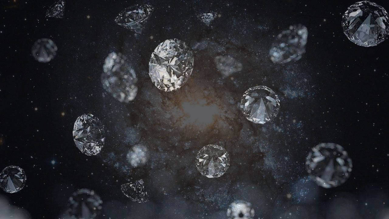 Nanodiamantes podrían transmitir misteriosas señales a través de nuestra galaxia