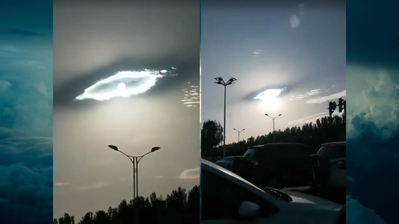 El «Ojo de Dios» aparece en el cielo de China (Vídeo)