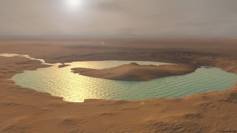 Descubren un nuevo ciclo del agua en Marte