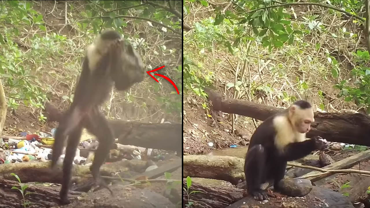 Un grupo de monos de Panamá han ingresado a la Edad de Piedra