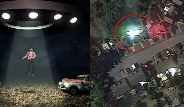 ¿Abducción extraterrestre de ufólogo captada en fotografía satelital? ¿Abducción extraterrestre de ufólogo captada en fotografía satelital?