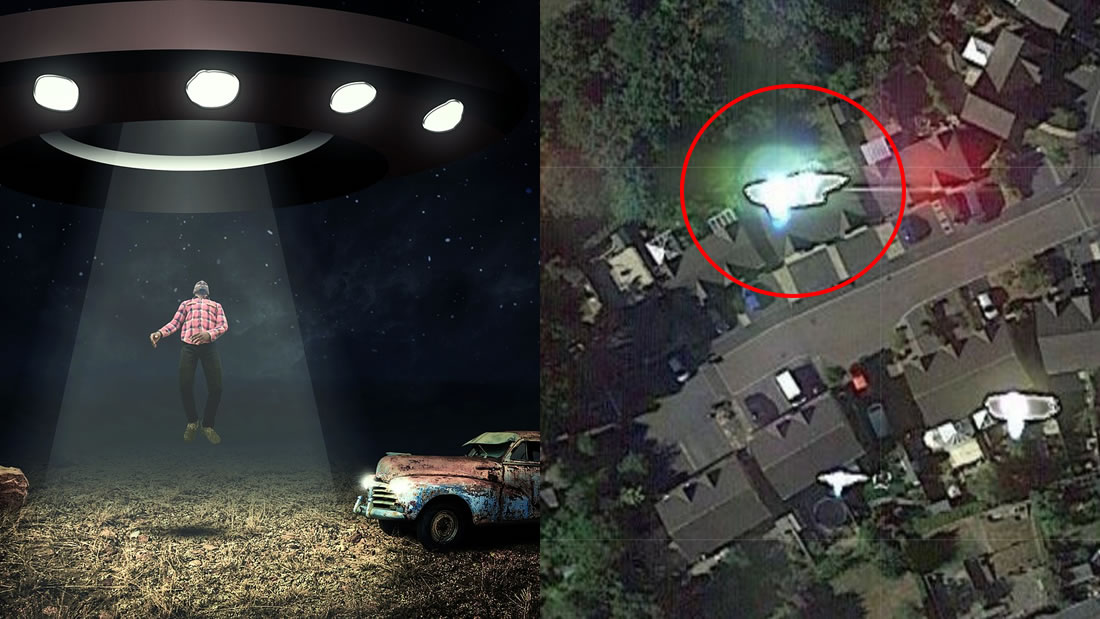 ¿Abducción extraterrestre de ufólogo captada en fotografía satelital?