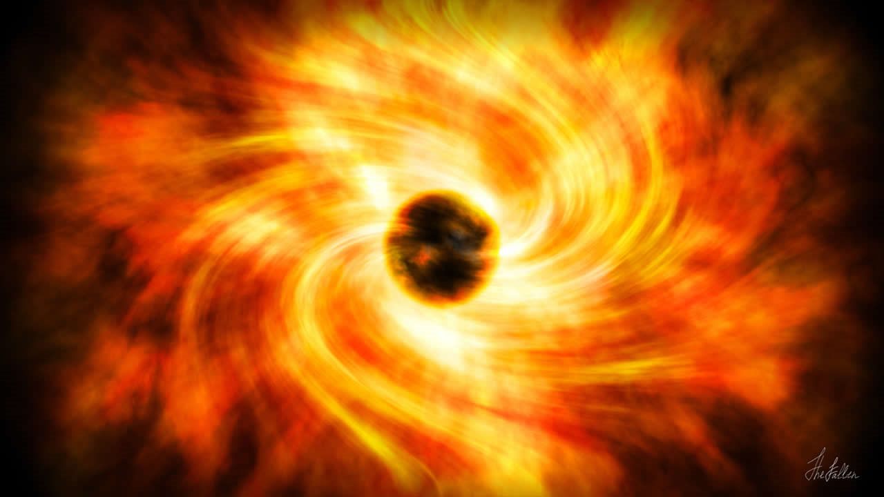 Astrónomos observan los momentos previos a la muerte de una estrella