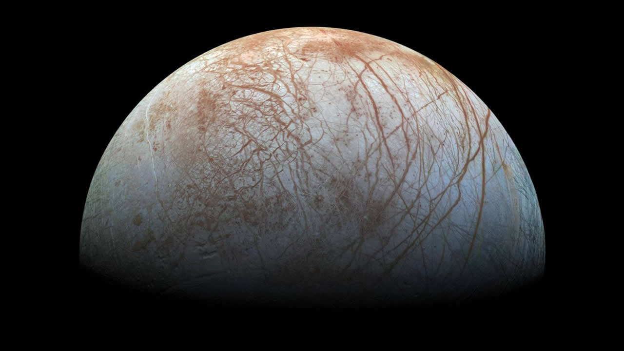 Detectan un inusual cambio de temperatura en la luna Europa
