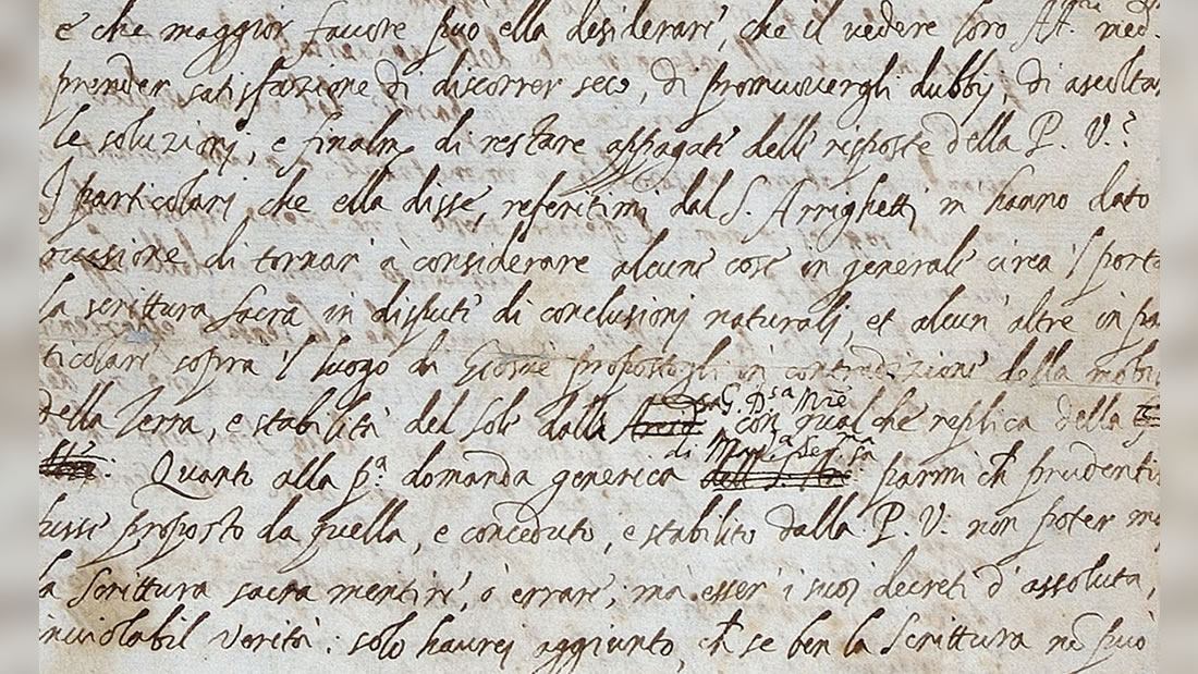 Hallan carta de Galileo en la que tuvo que editar sus ideas «heréticas» para evitar la Inquisición