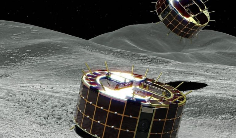 Liberan impresionantes imágenes de la superficie de un asteroide Liberan impresionantes imágenes de la superficie de un asteroide