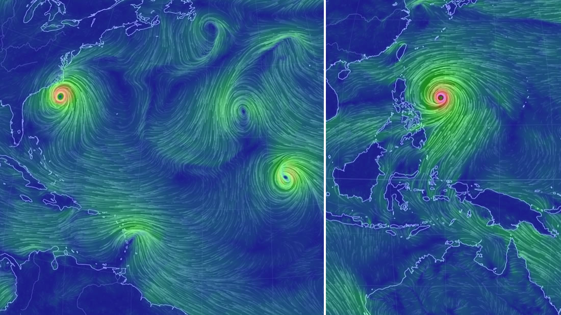 Nuestros océanos en completo caos: Hay 6 tormentas activas en este momento