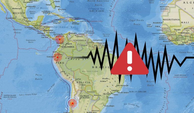 Fuertes sismos sacuden 4 países de América en menos de una hora Fuertes sismos sacuden 4 países de América en menos de una hora