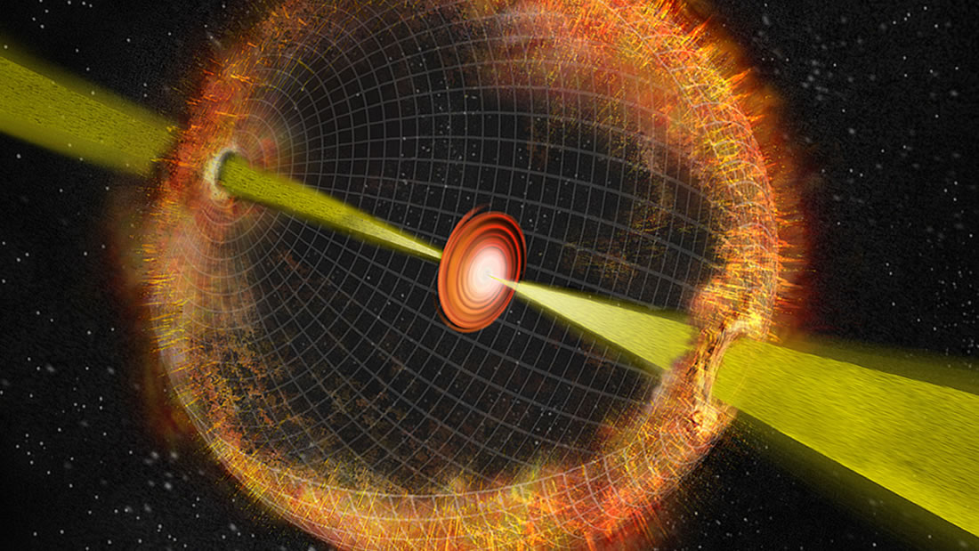 Astrónomos hallan evidencia de una explosión cósmica gigantesca