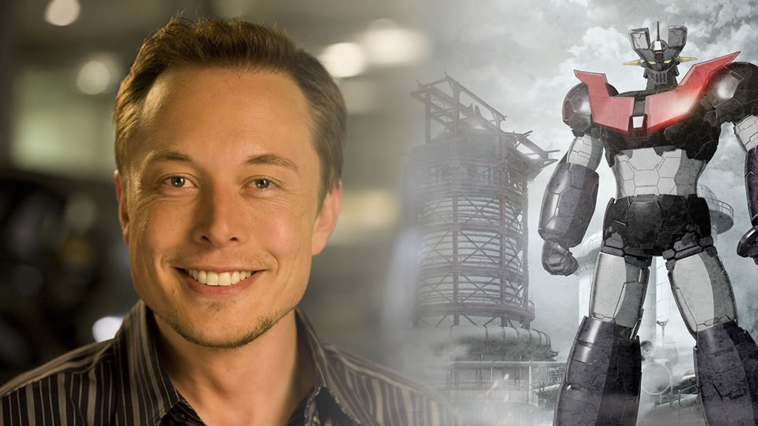 Elon Musk quiere construir un robot gigante como en los animes