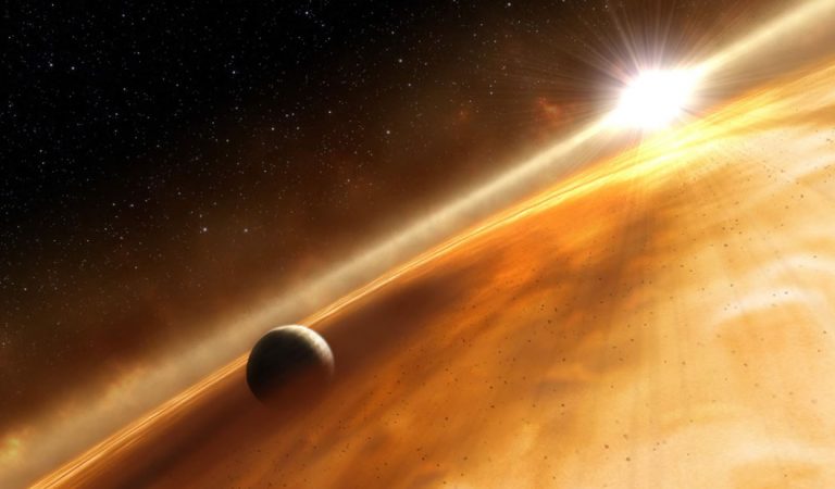 Hallan tres planetas gigantescos en un extraño sistema solar Hallan tres planetas gigantescos en un extraño sistema solar