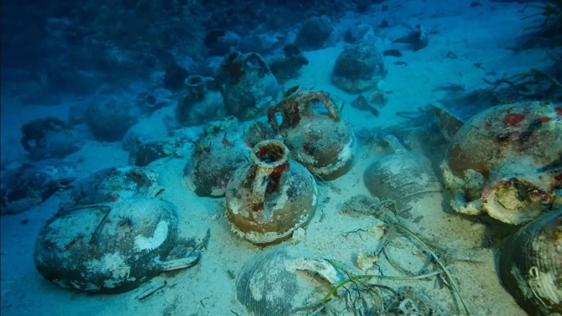 Hallan un naufragio de 2.000 años en el Mar Egeo