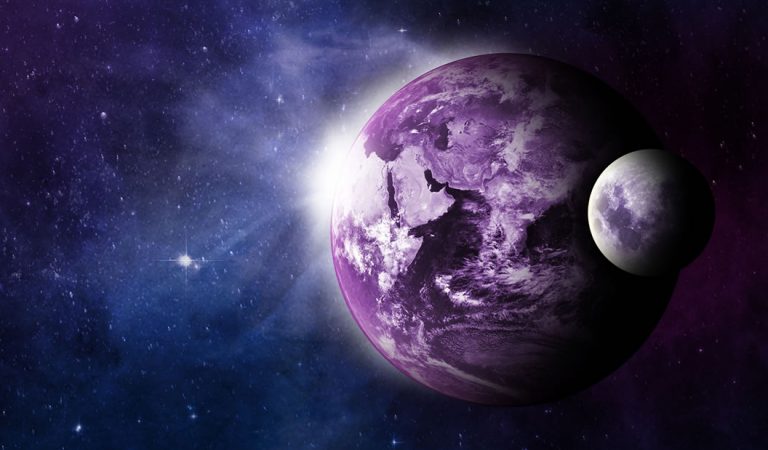 La Tierra podría haber sido púrpura debido a las primeras formas de vida La Tierra podría haber sido púrpura debido a las primeras formas de vida
