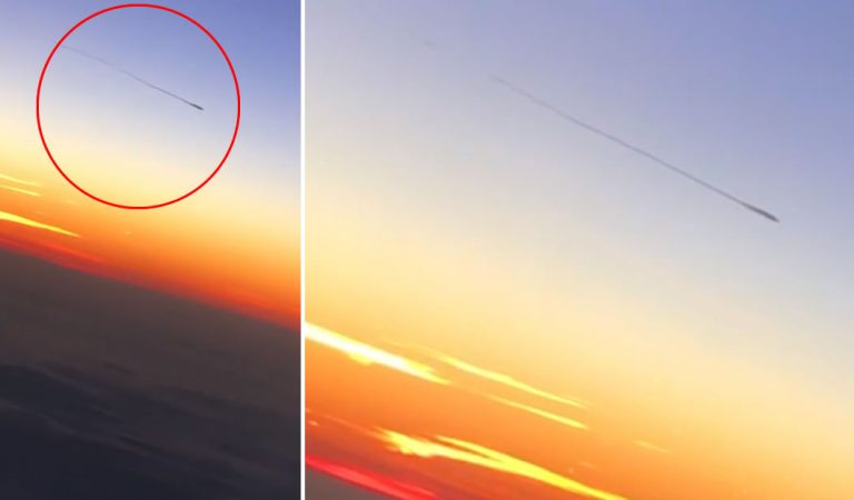 Pasajero de Ryanair graba un OVNI sobre el Canal de la Mancha Pasajero de Ryanair graba un OVNI sobre el Canal de la Mancha
