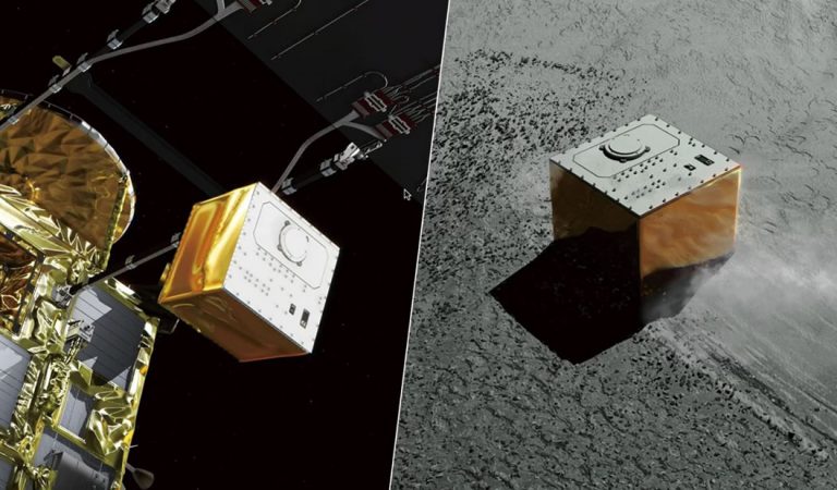 Sonda espacial japonesa aterriza un tercer robot en un asteroide Sonda espacial japonesa aterriza un tercer robot en un asteroide