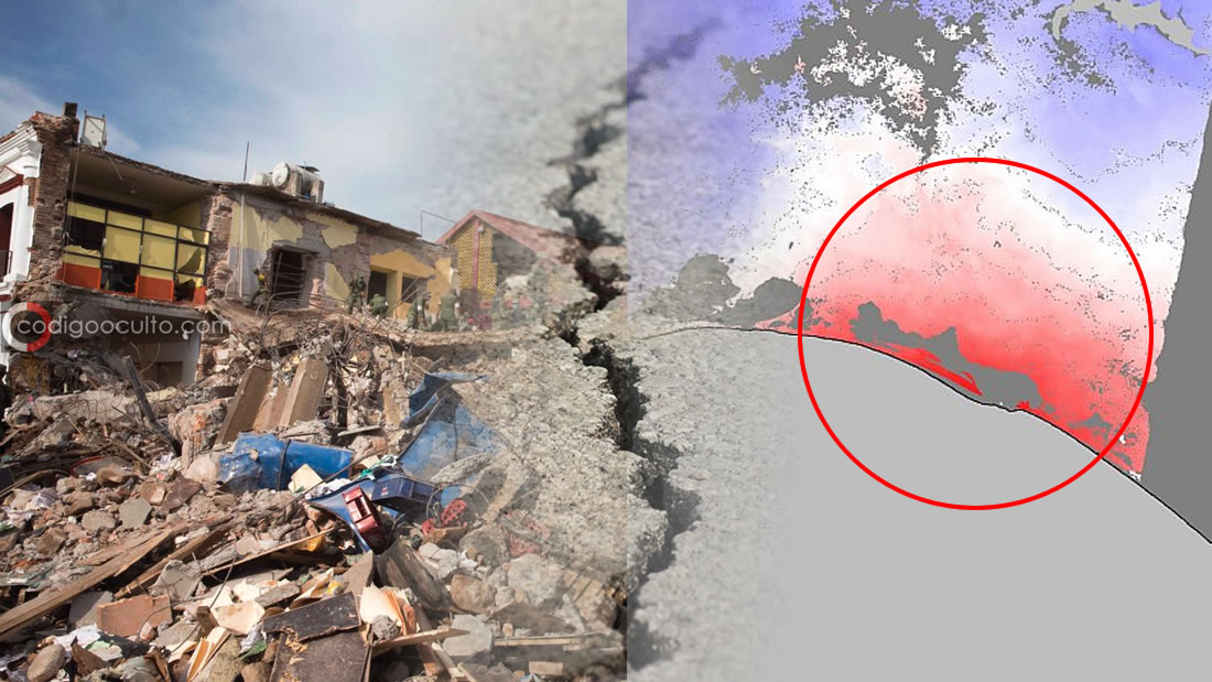 Un reciente e intenso terremoto ha roto una placa tectónica en dos por completo