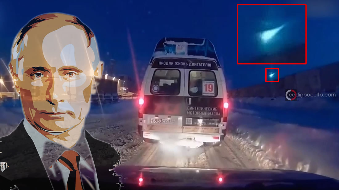 ¿Es esta la arma secreta de Vladimir Putin? Bola de fuego es vista sobre la «ciudad científica» de Rusia