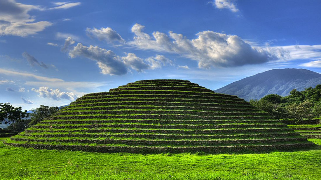 Las insólitas pirámides circulares de Guachimontones en México