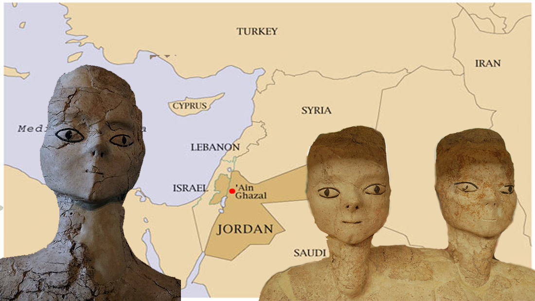 Las estatuas de Jordania: místicas esculturas de hace 9,000 años