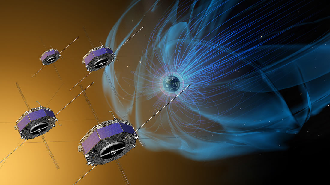 Una explosión de partículas cargadas ha ocurrido en el campo magnético de la Tierra
