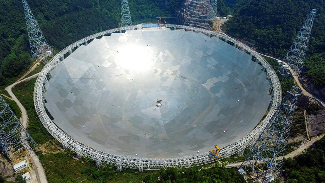 China niega búsqueda de alienígenas con el radiotelescopio más grande del mundo