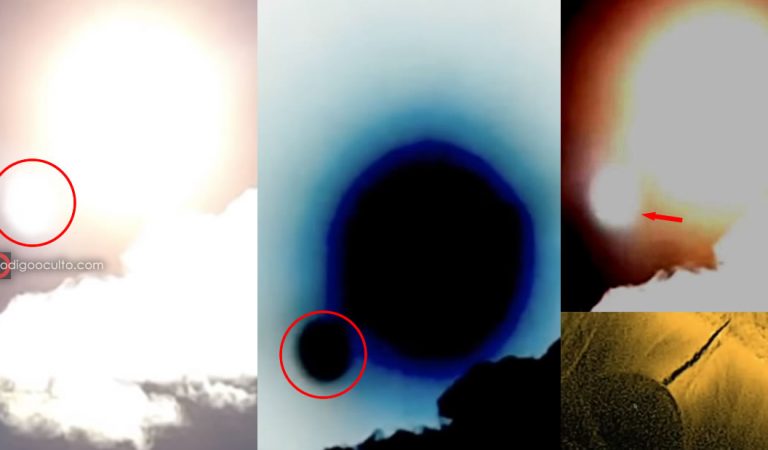 Difunden vídeo de «algo extraño» que aparece al lado del Sol Difunden vídeo de «algo extraño» que aparece al lado del Sol
