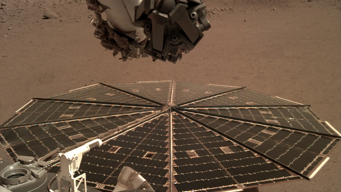 Insight revela cómo suenan los vientos en Marte