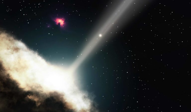 Materia absorbida por los agujeros negros podría viajar al futuro, y ser expulsada nuevamente Materia absorbida por los agujeros negros podría viajar al futuro, y ser expulsada nuevamente