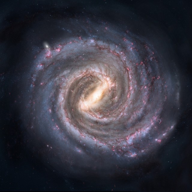 La espiral de Fibonacci en la galaxia y otras formaciones del espacio exterior