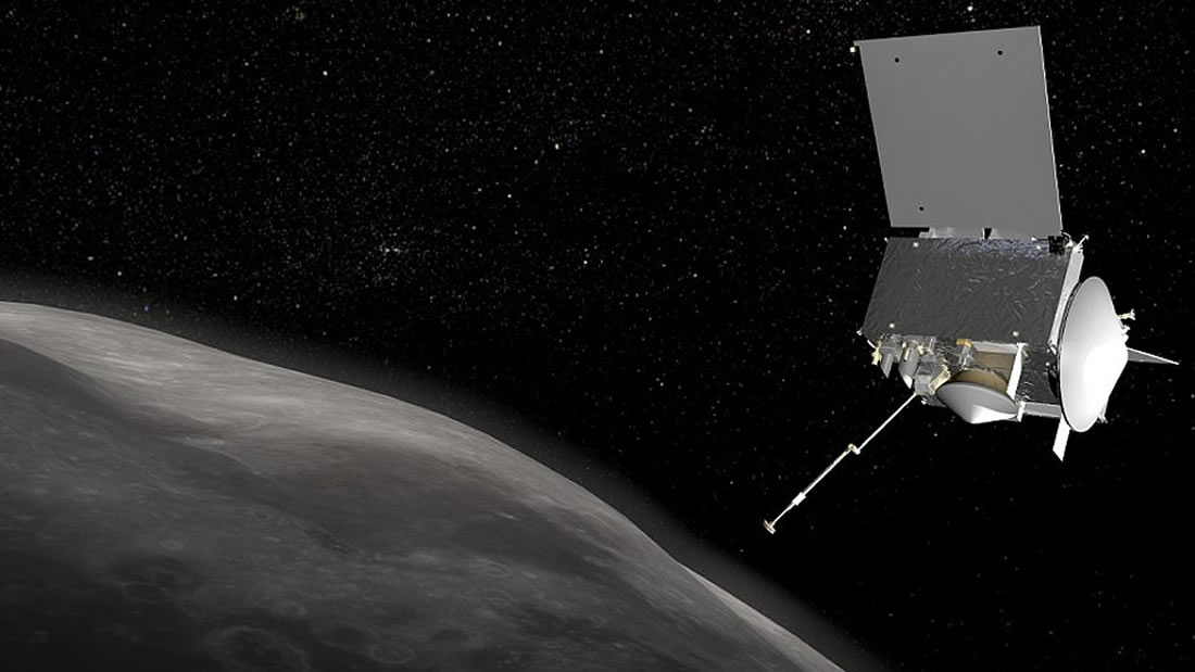 OSIRIS-REx halla agua en el asteroide Bennu