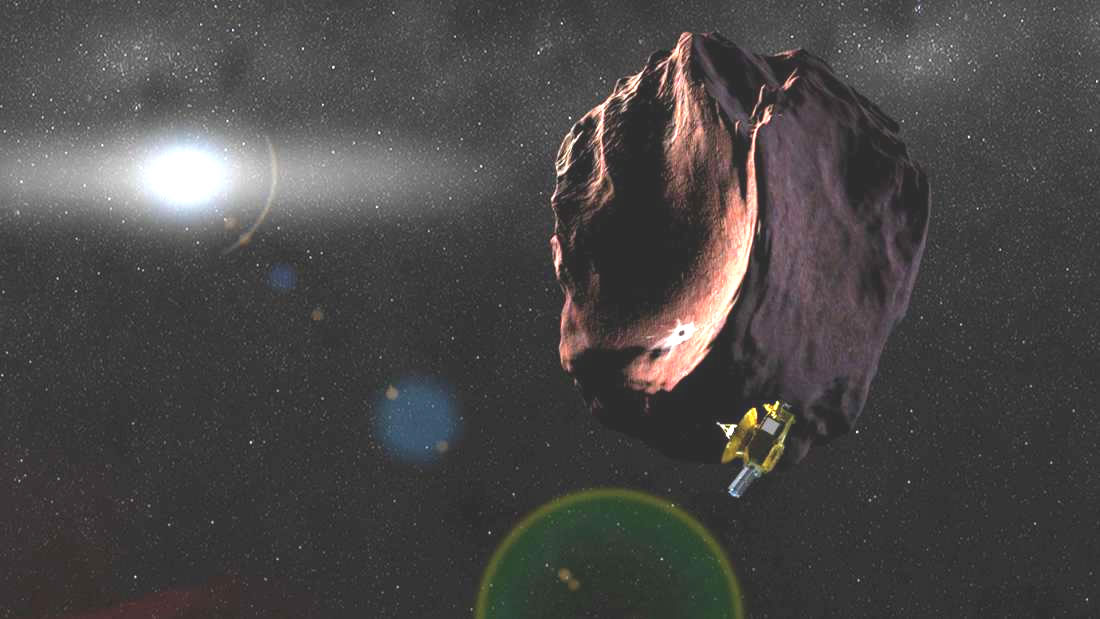 En una semana exploraremos un extraño mundo rojizo en el borde del sistema solar: Ultima Thule