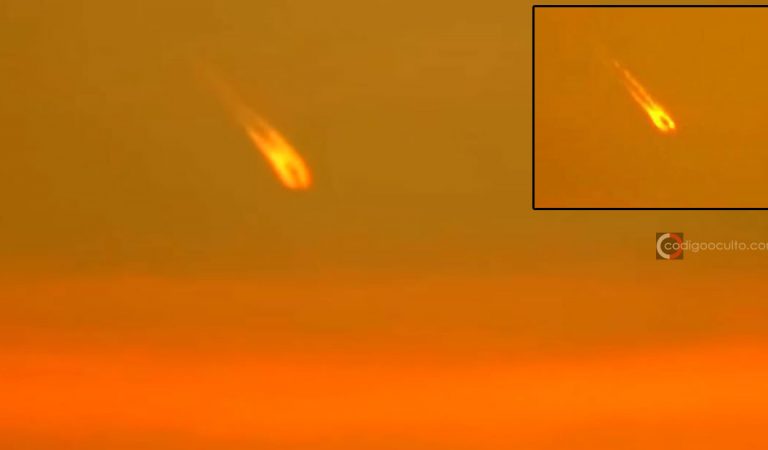 Una bola de fuego desconcierta a los espectadores en Florida Una bola de fuego desconcierta a los espectadores en Florida