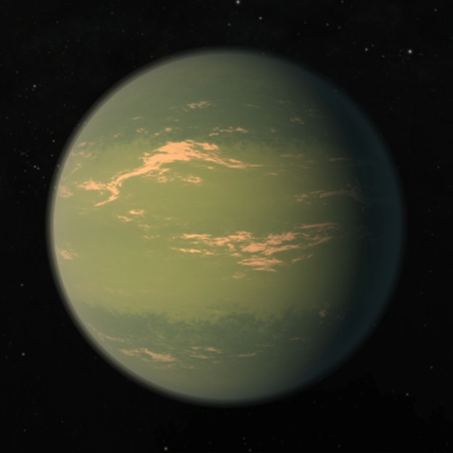 Representacion artística del exoplaneta TRAPPIST-1g