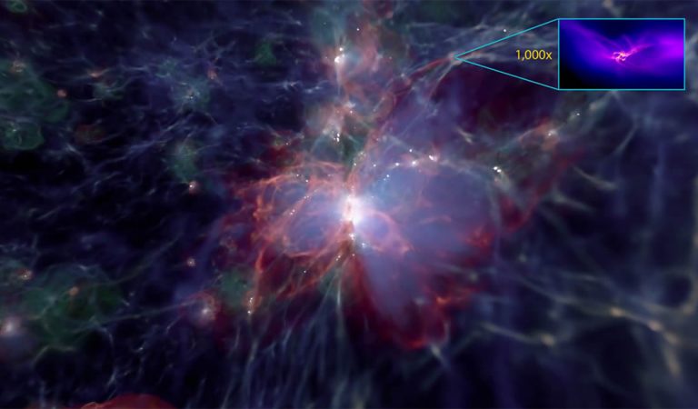 Agujeros negros supermasivos se forman por la materia oscura Agujeros negros supermasivos se forman por la materia oscura