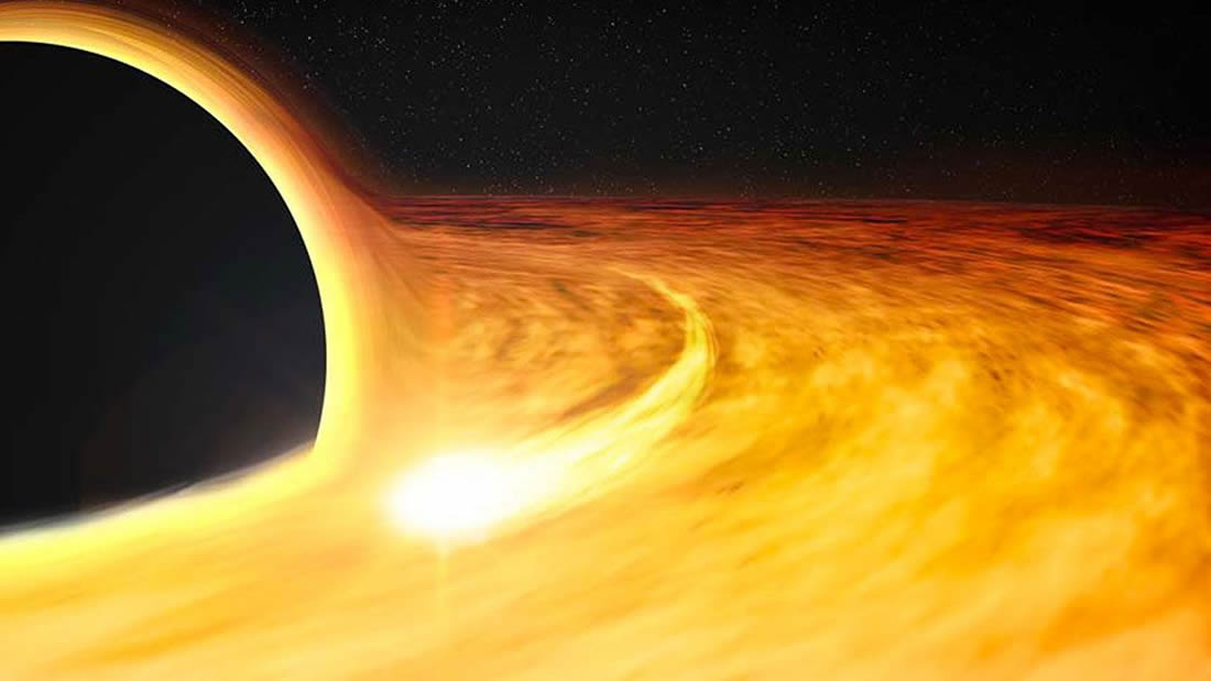 Astrónomos hallan un agujero negro que se encoge misteriosamente
