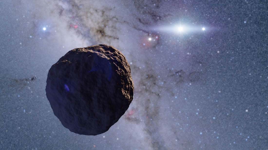 Astrónomos hallan una roca misteriosa de más de 2 kilómetros en el borde del Sistema Solar