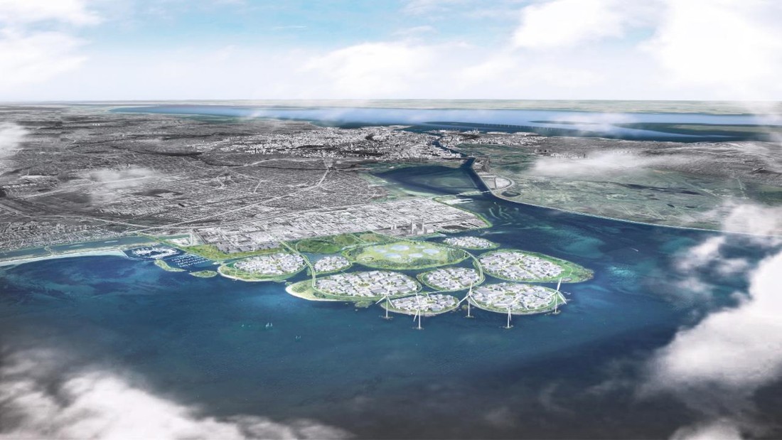 Dinamarca está construyendo nueve gigantescas islas artificiales